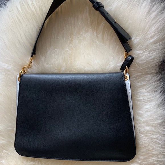 JW Anderson Medium Black White Pierce Shoulder Bag - Picture 6 of 14